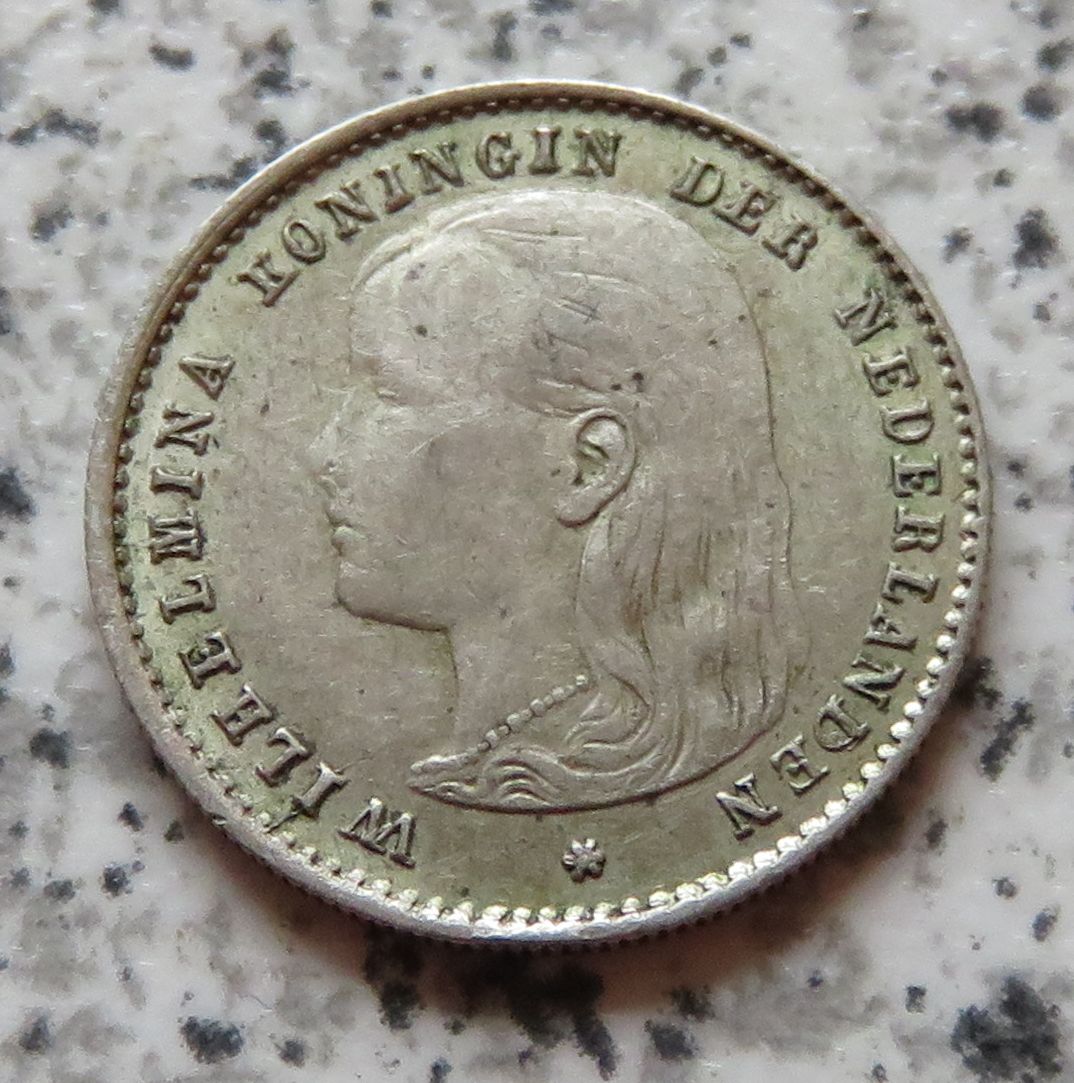  Niederlande 10 Cents 1897   