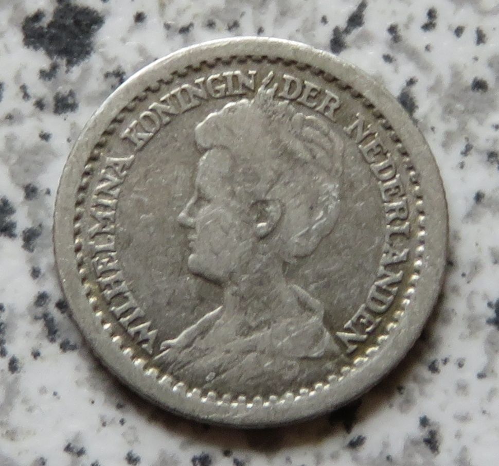  Niederlande 10 Cents 1910   