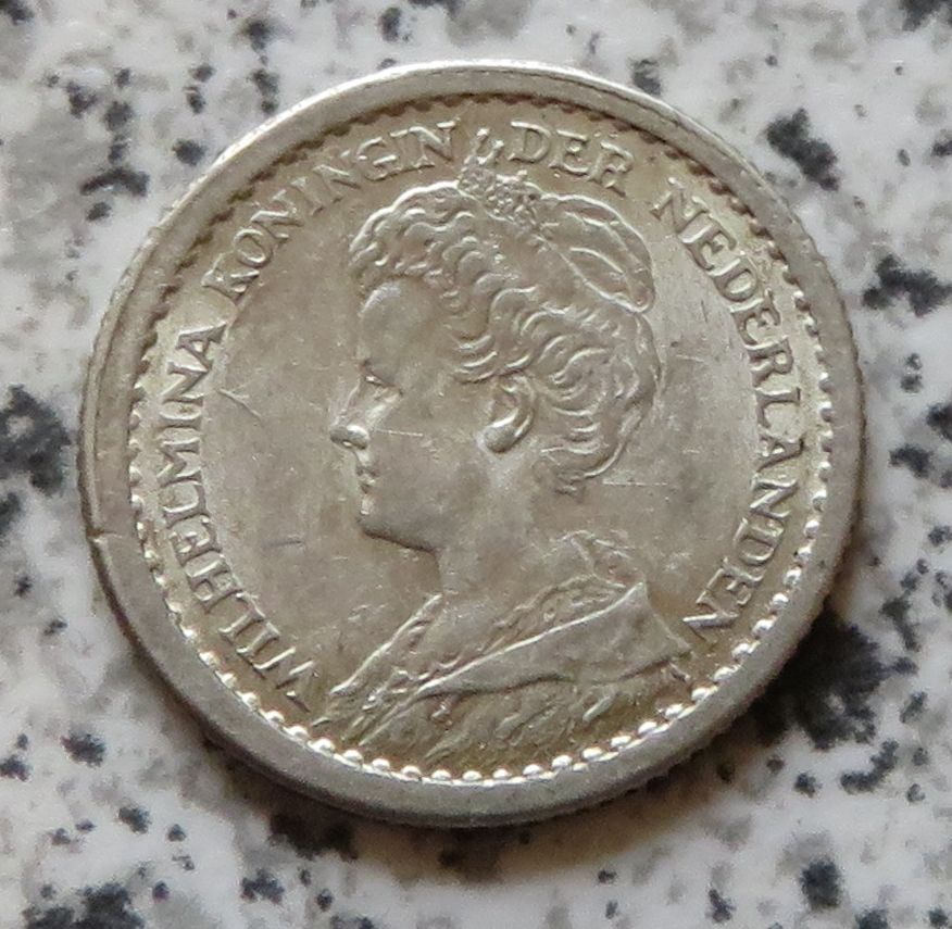  Niederlande 10 Cents 1913   