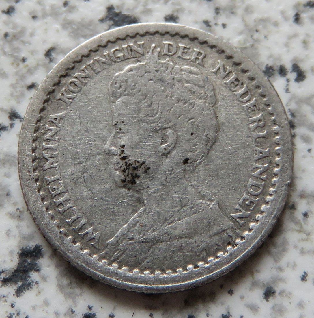  Niederlande 10 Cents 1914   