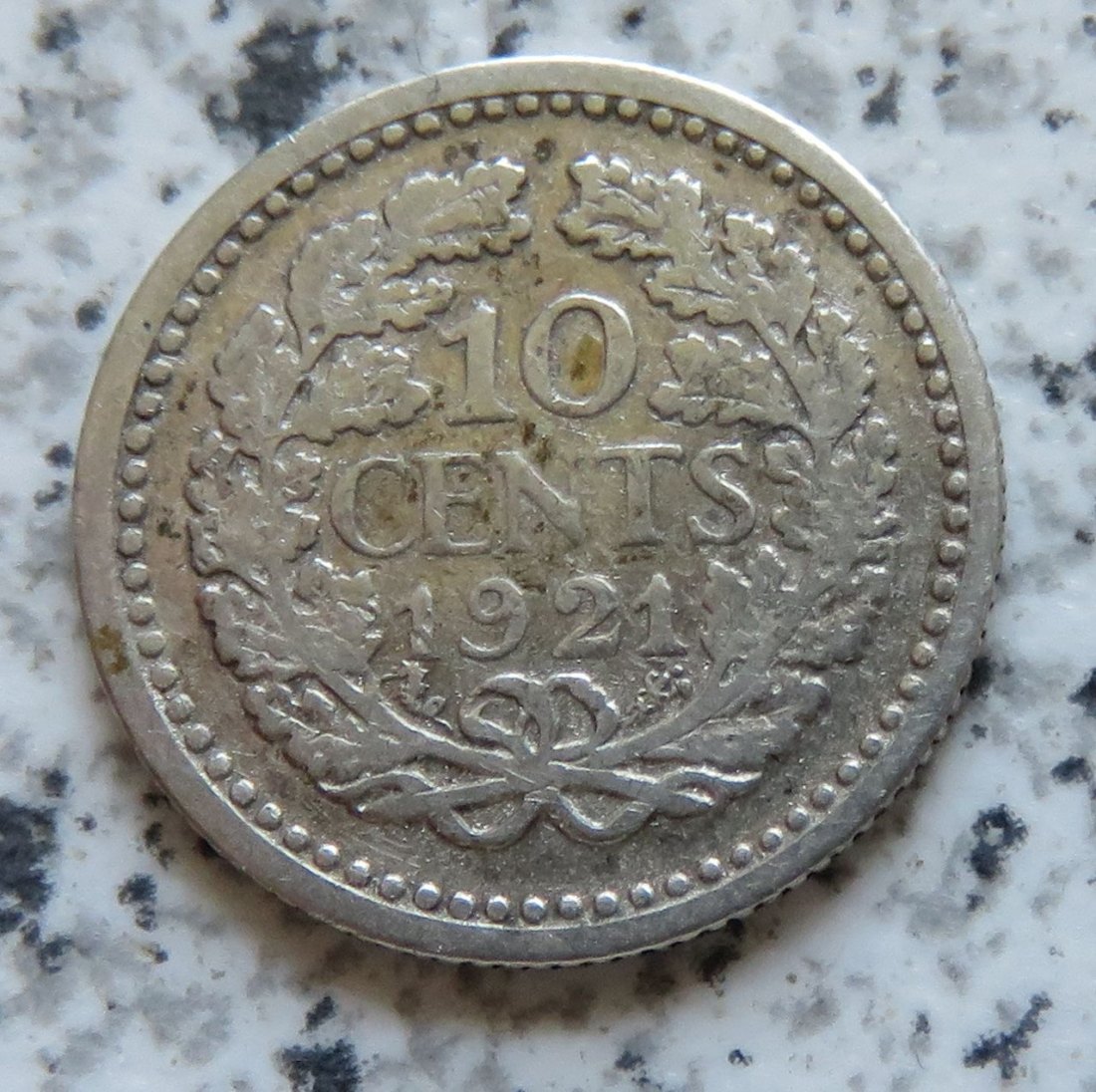  Niederlande 10 Cents 1921   