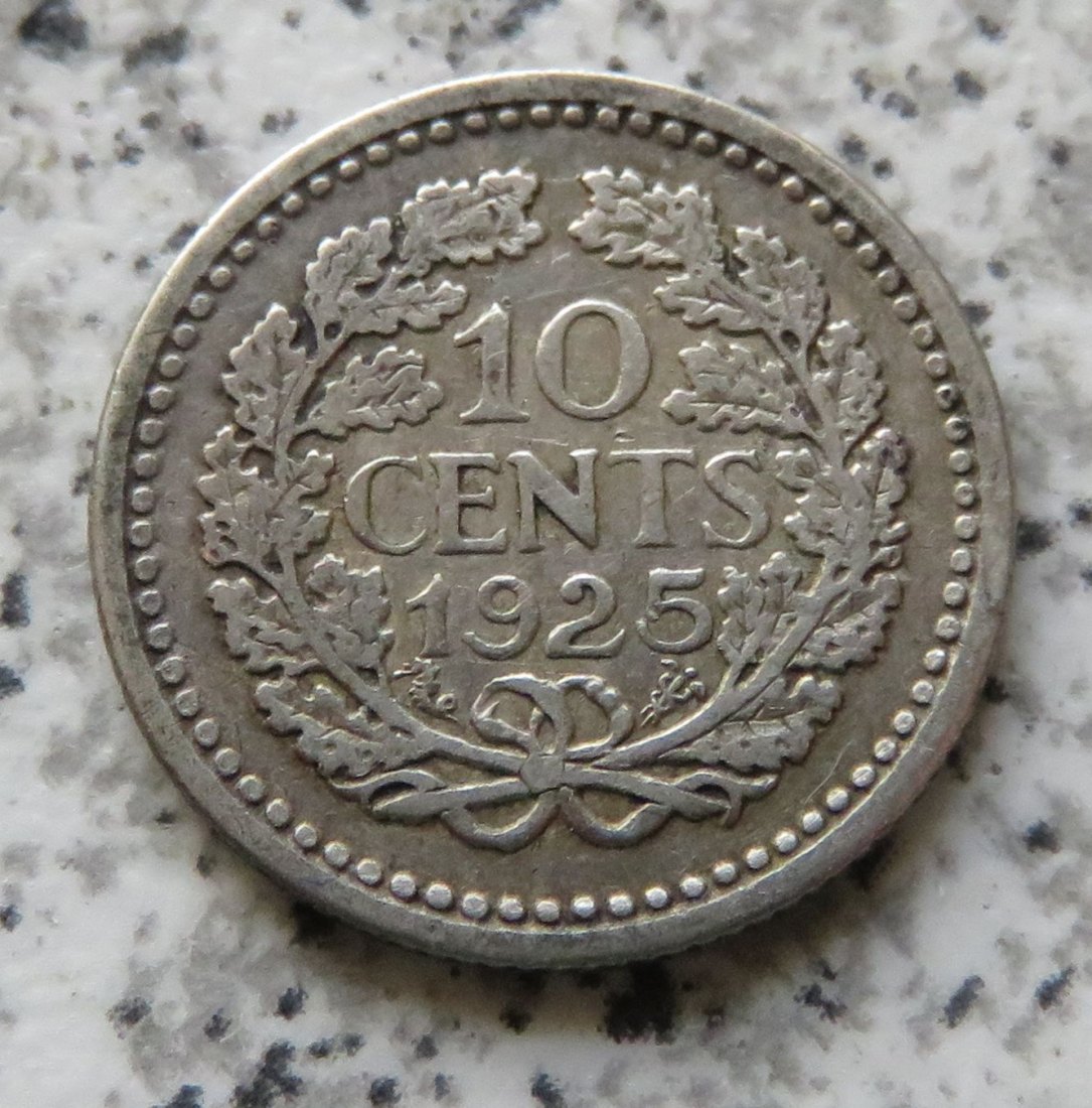  Niederlande 10 Cents 1925   