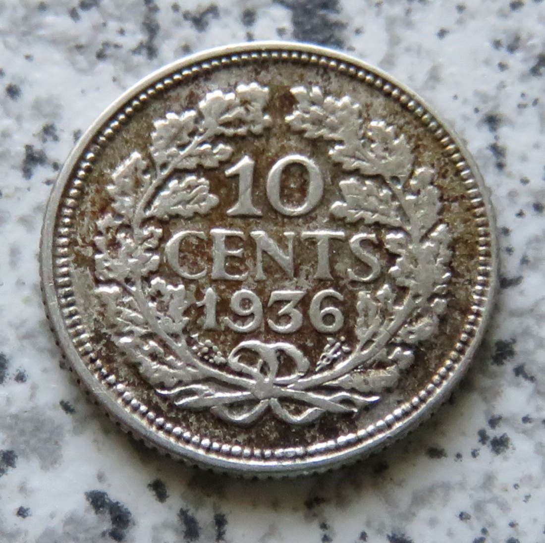  Niederlande 10 Cents 1936   