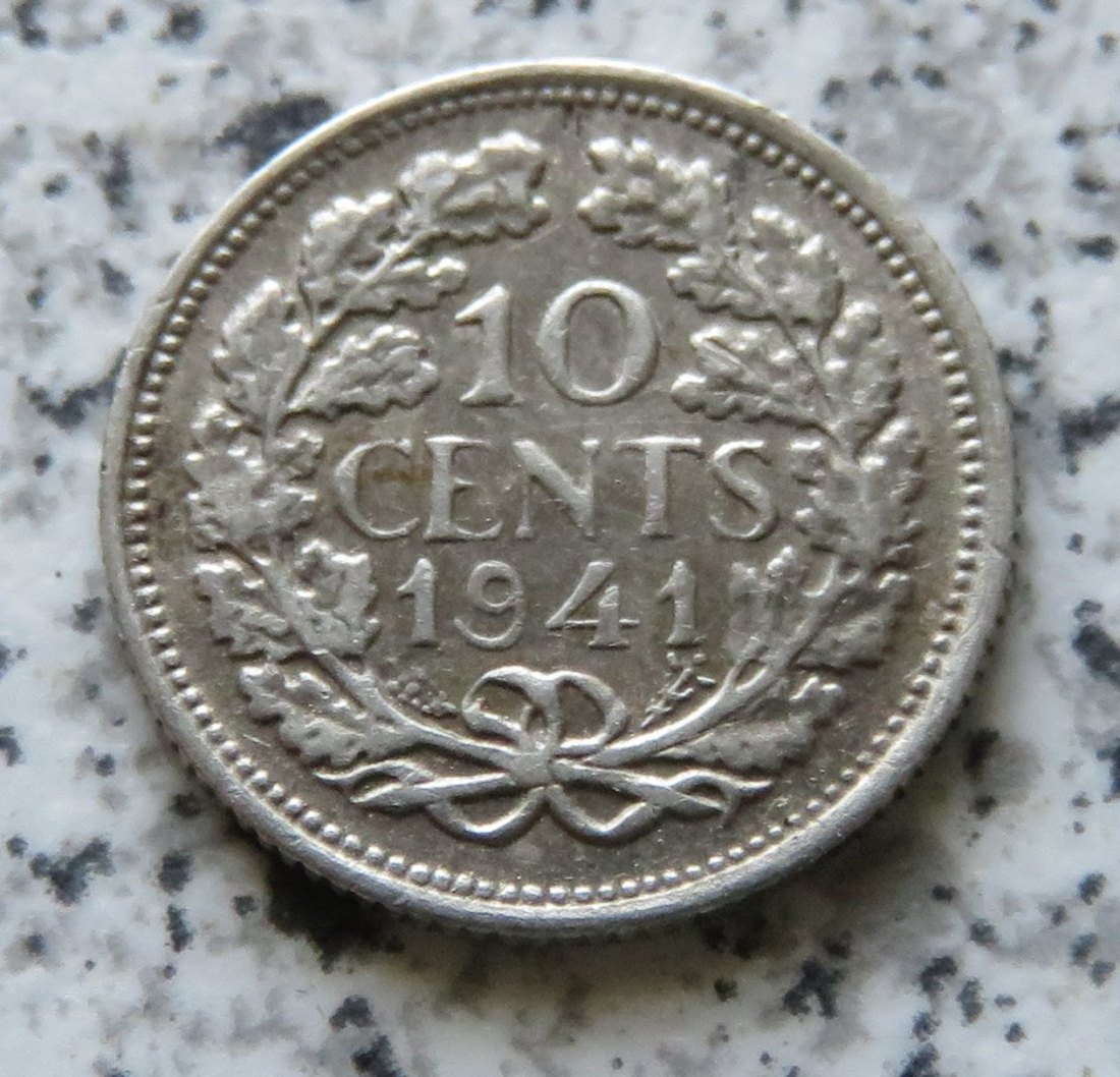  Niederlande 10 Cents 1941   