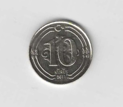  10 Kurus Türkei 2011 (N268)   