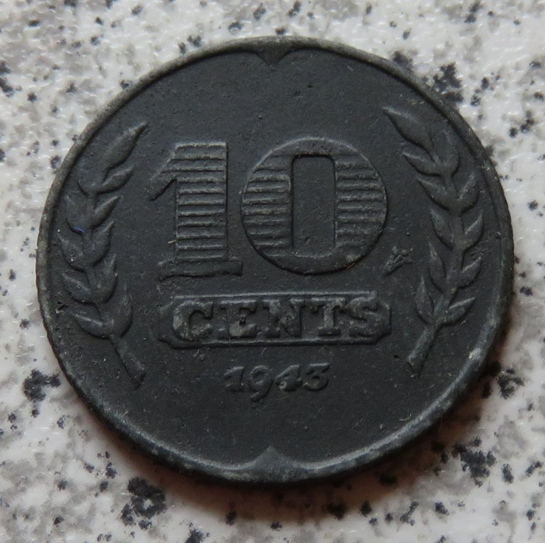  Niederlande 10 Cents 1943   