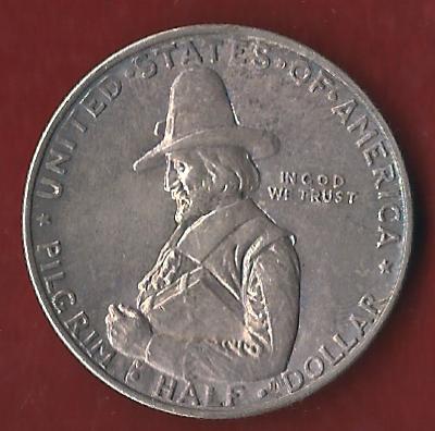  USA Half Dollar 1920 Pilgrim rar Koblenzer Münzen Studio Koblenz Frank Maurer AH857   