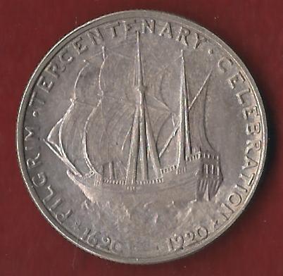  USA Half Dollar 1920 Pilgrim rar Koblenzer Münzen Studio Koblenz Frank Maurer AH857   