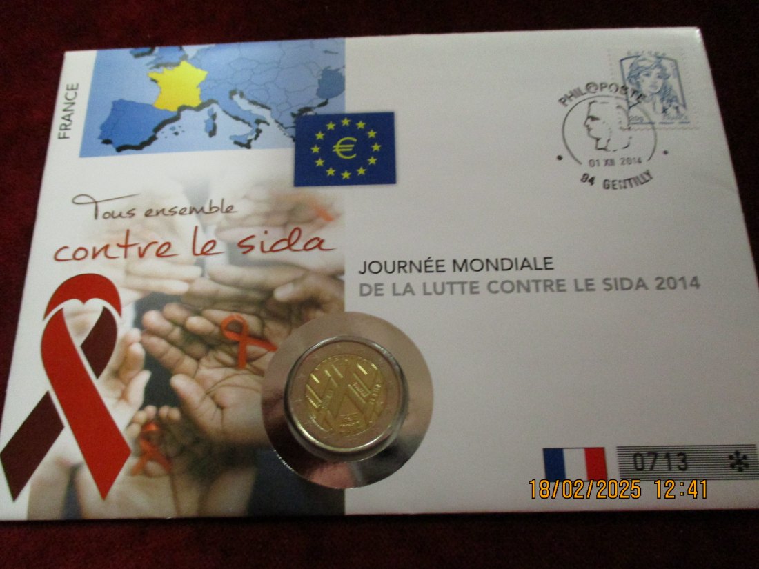  Numisbrief Frankreich   