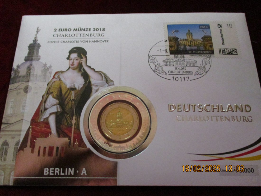  Numisbrief Deutschland Berlin   