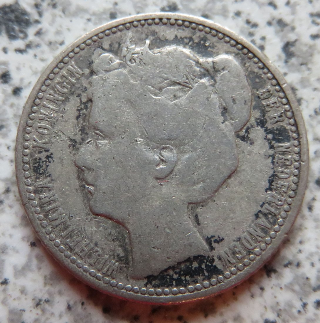  Niederlande 25 Cents 1904   