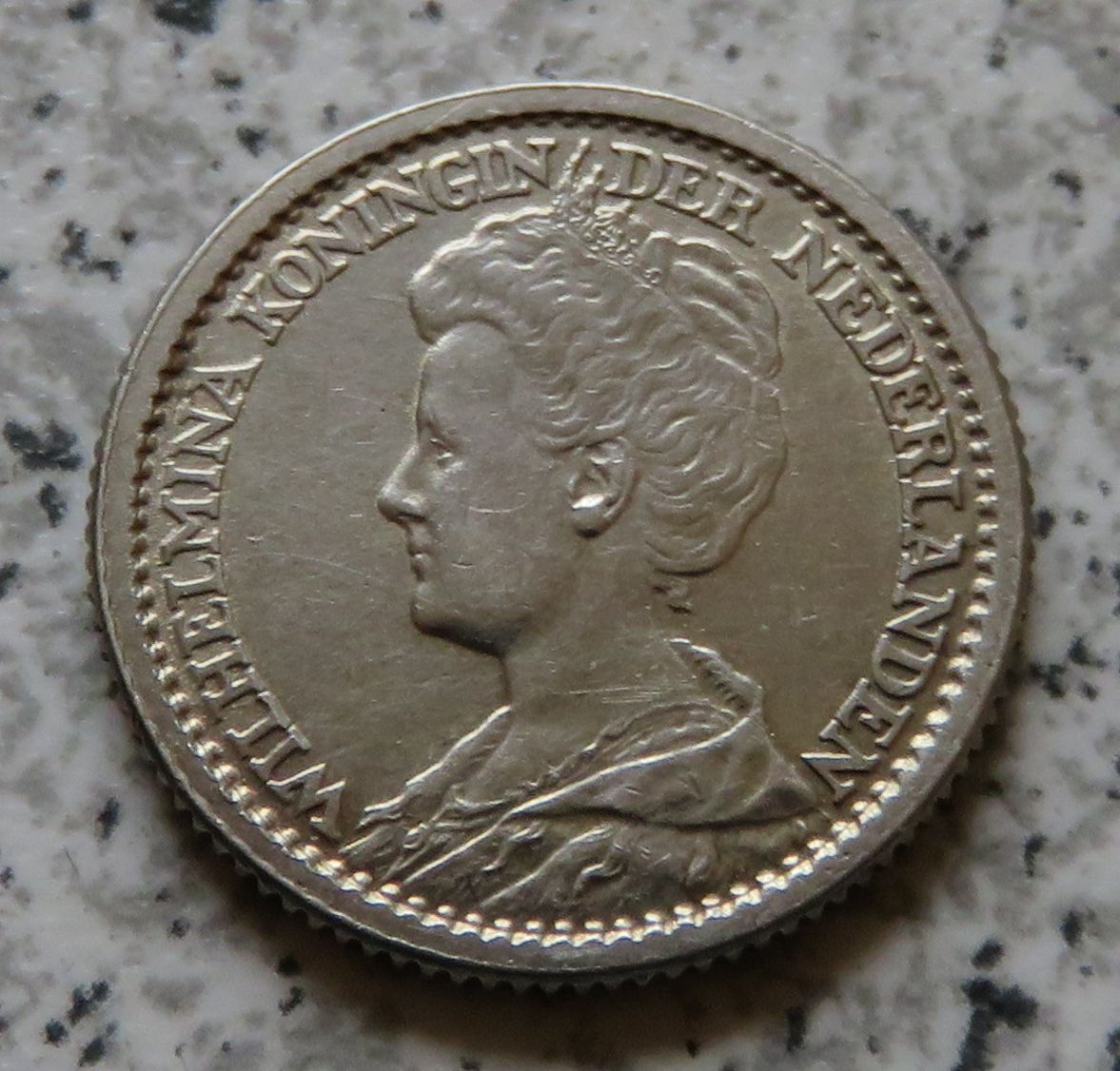  Niederlande 25 Cents 1918   