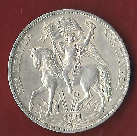  Thaler Sachsen 1871 prägefrisch rar Koblenzer Münzen Studio Koblenz Frank Maurer AH860   