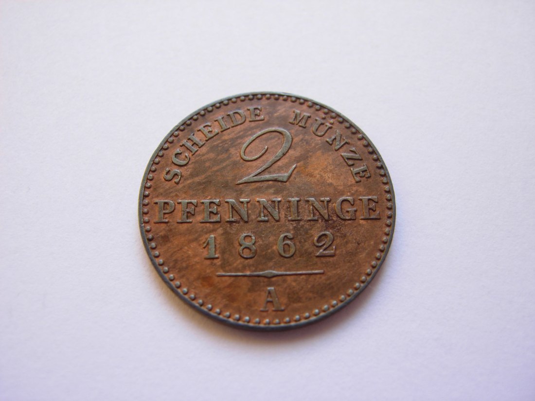  3 Pfenninge 1862 A   