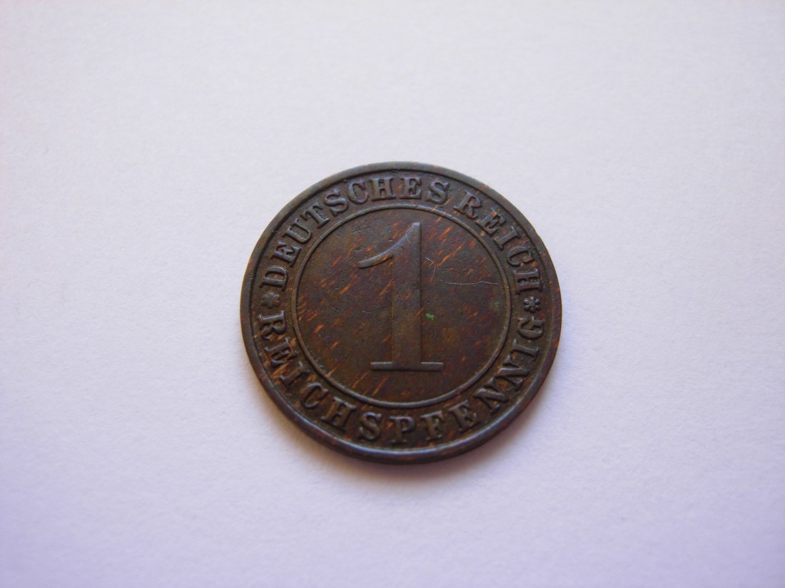  1 Reichspfennig 1936 F   