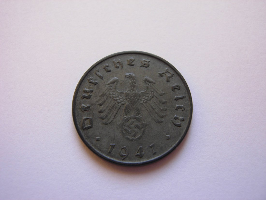  10 Reichspfennig 1941 D   