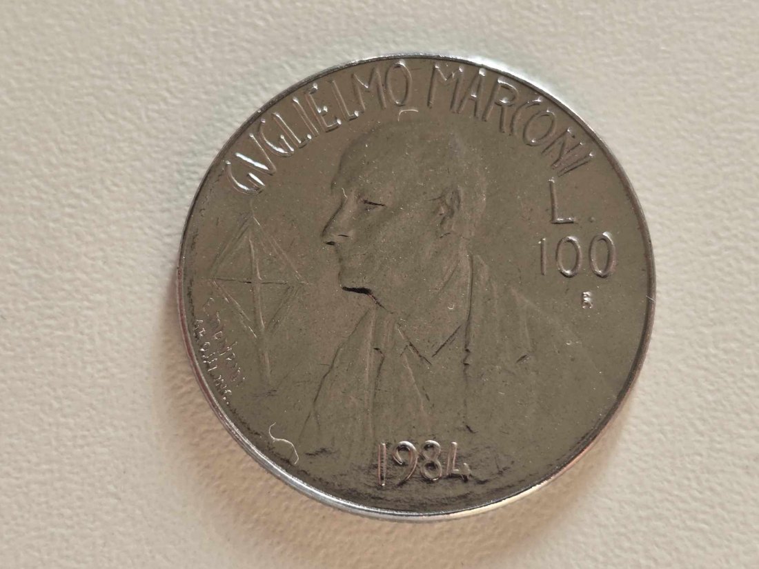  San Marino 100 Lire 1984 STG   