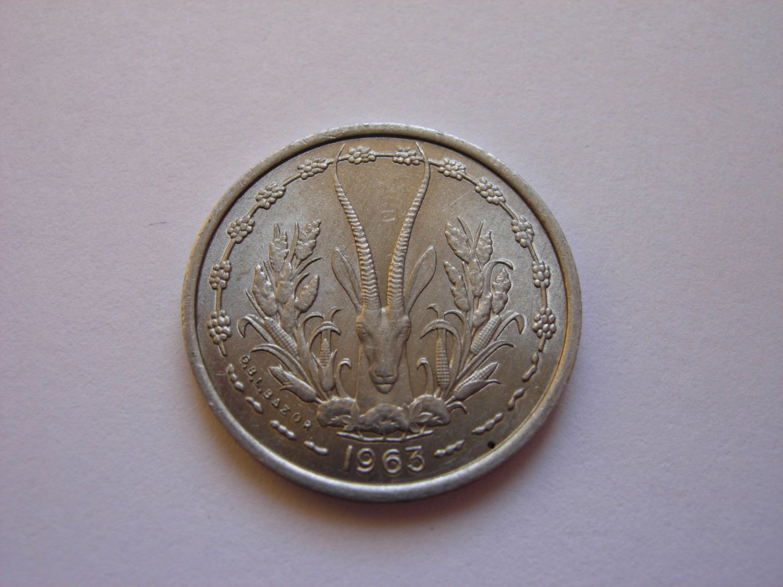  1 Francs 1963   