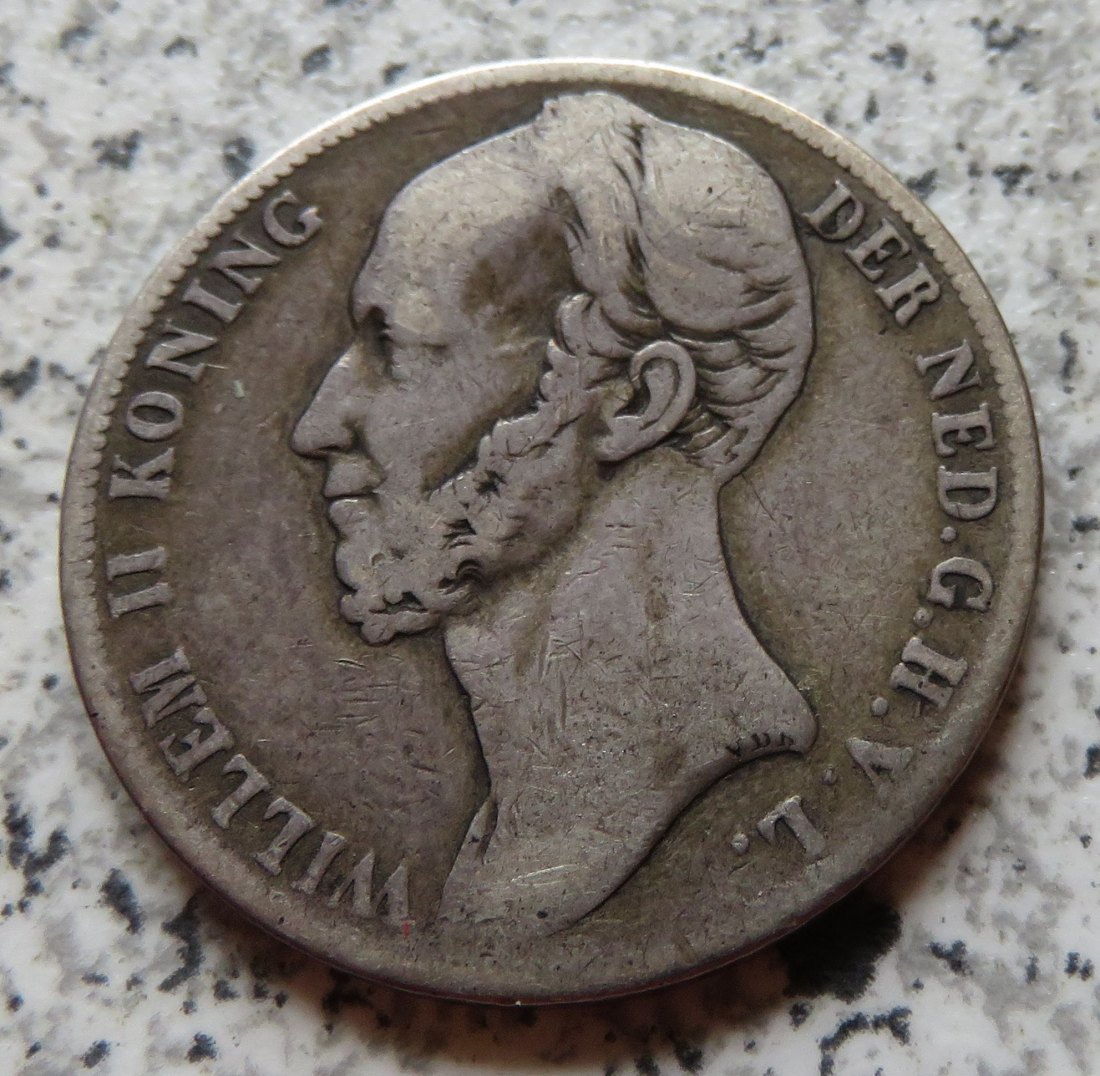  Niederlande 1 Gulden 1845   