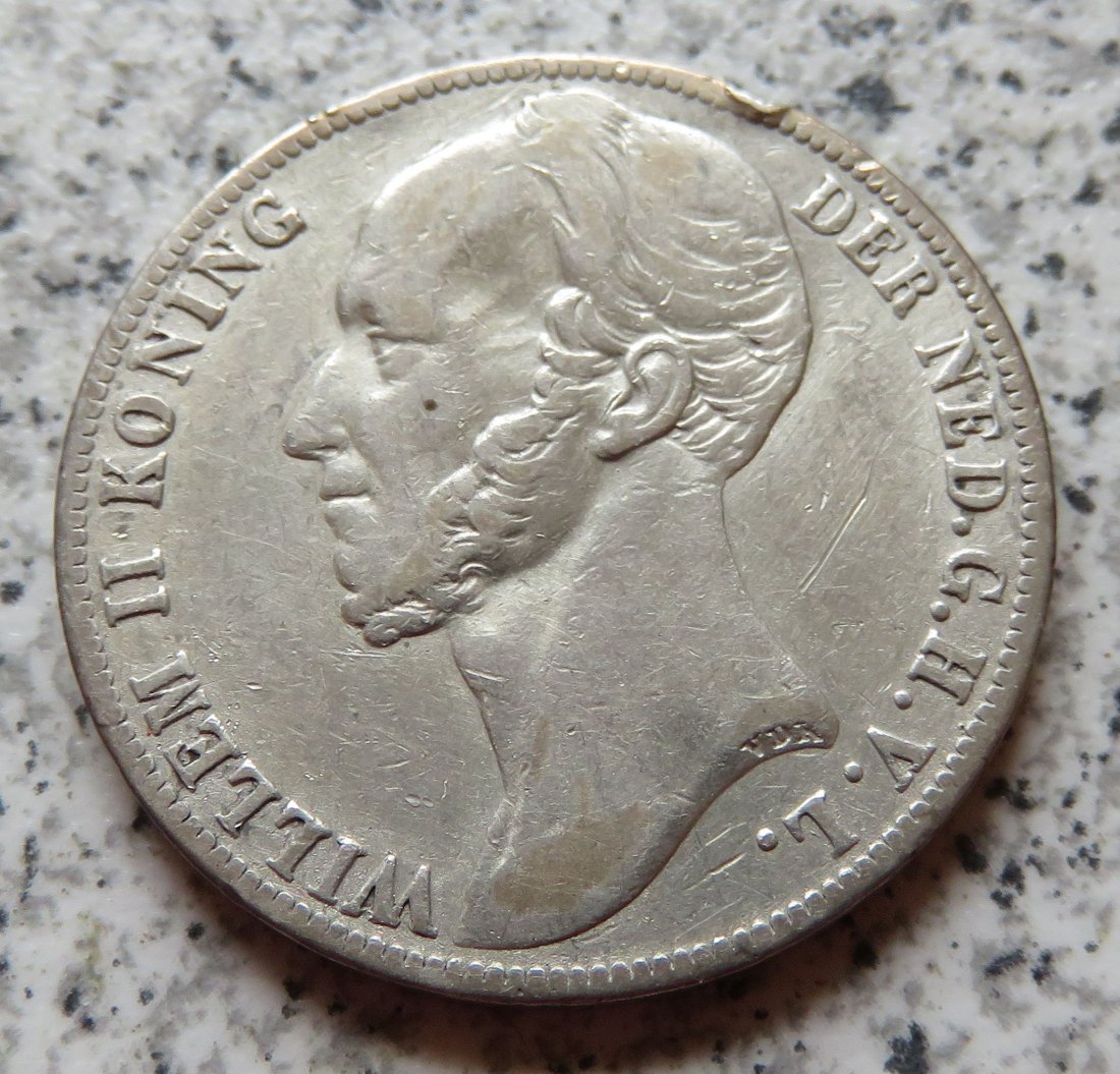  Niederlande 1 Gulden 1847   