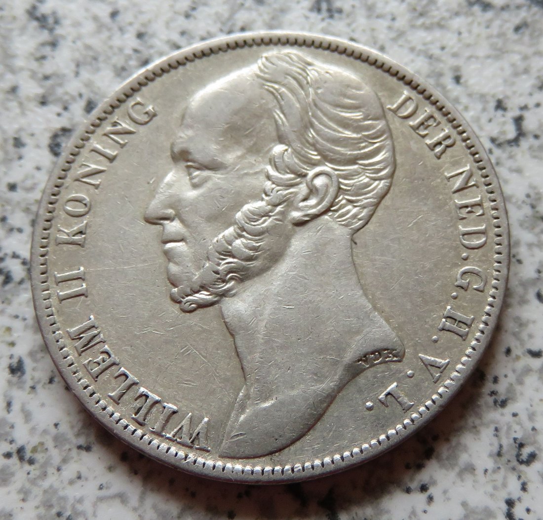  Niederlande 1 Gulden 1848   