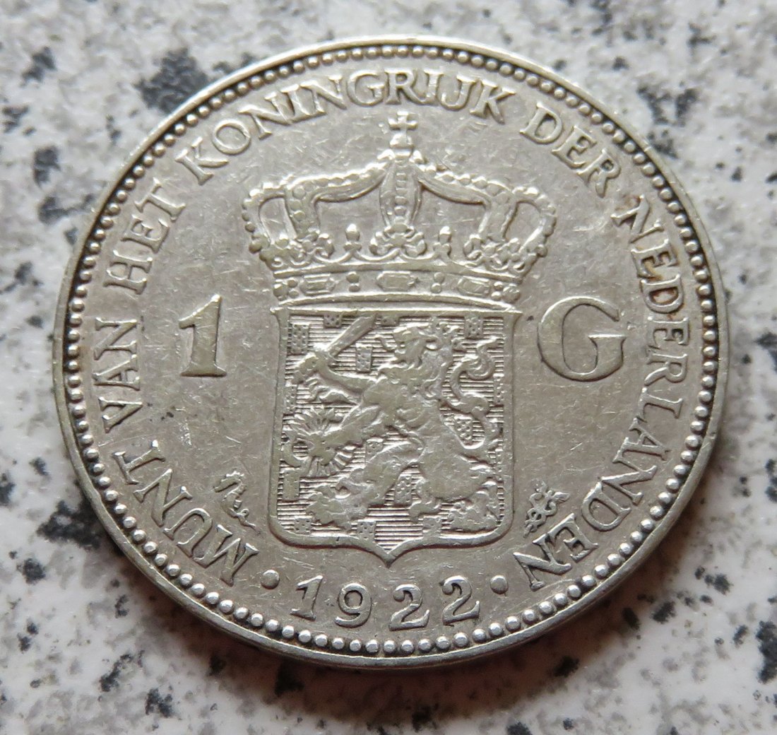  Niederlande 1 Gulden 1922   