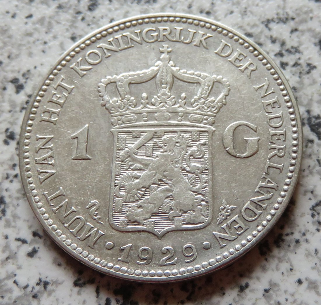  Niederlande 1 Gulden 1929   