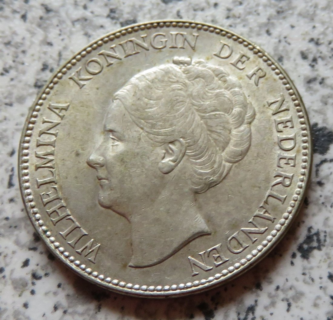  Niederlande 1 Gulden 1930, Erhaltung   