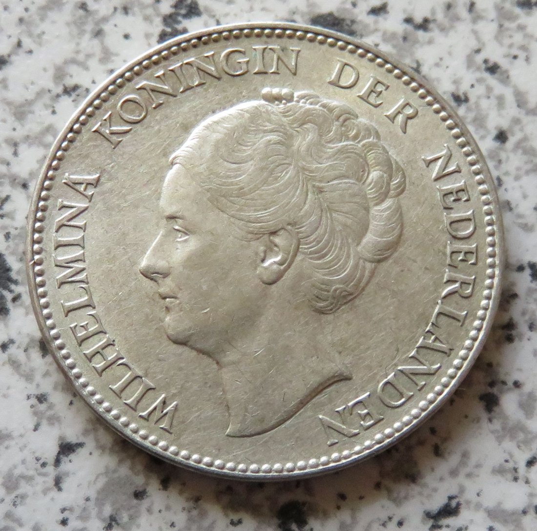  Niederlande 1 Gulden 1931, Erhaltung   