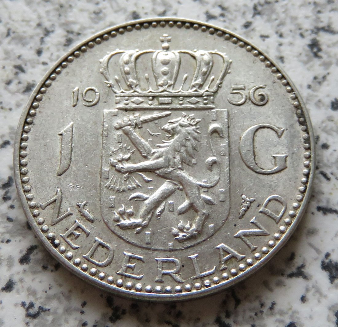  Niederlande 1 Gulden 1956   