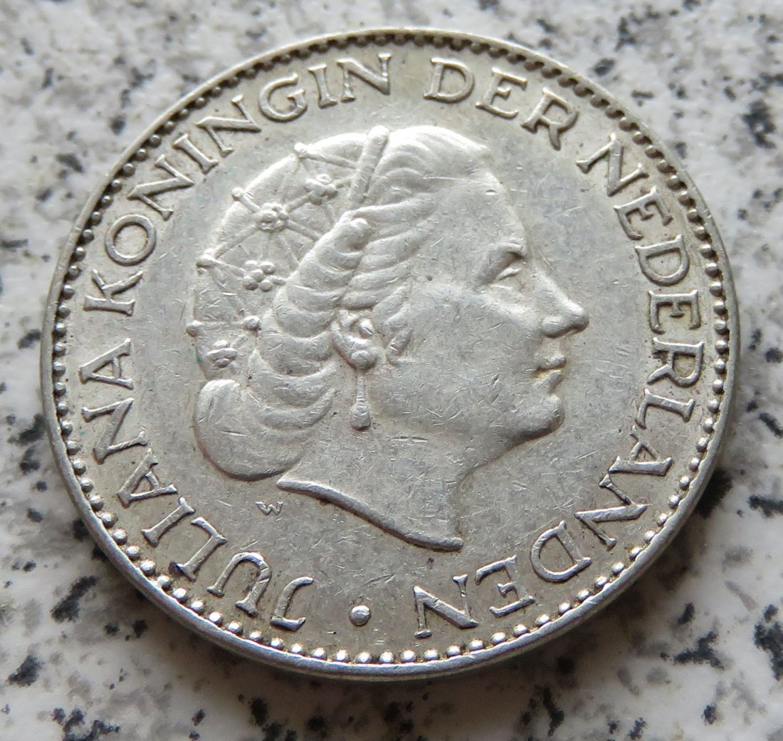  Niederlande 1 Gulden 1956   