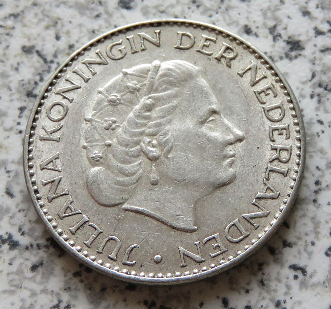  Niederlande 1 Gulden 1963   