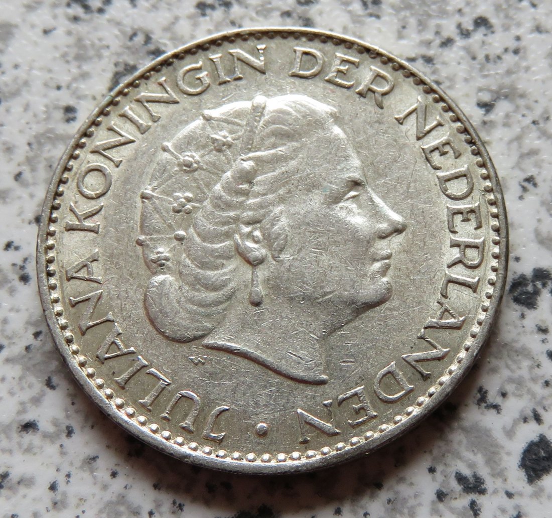  Niederlande 1 Gulden 1964   