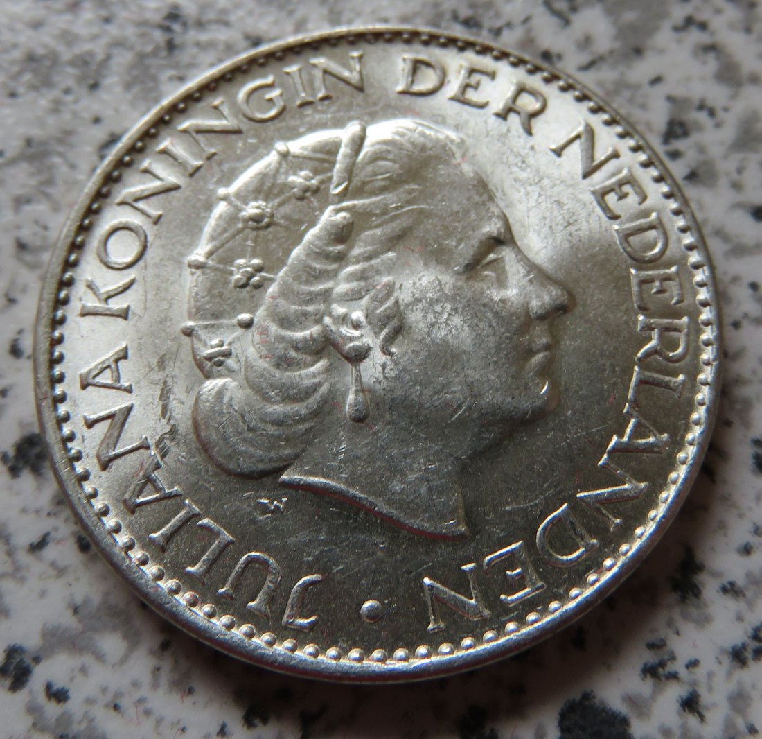  Niederlande 1 Gulden 1965   