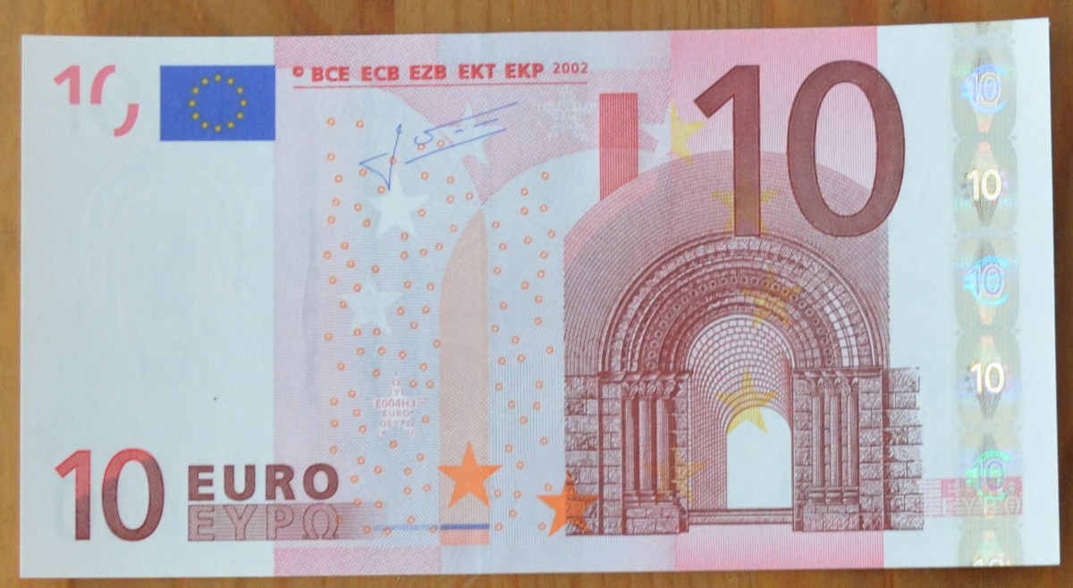  10 Euro DE Jean Claude Trichet   