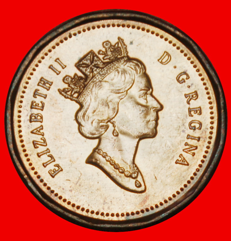  Ⰶ CROWN (1990-1996): CANADA★1 CENT 1994! ELIZABETH II (1953-2022) UNC LUSTRE★LOW START ★ NO RESERVE!   