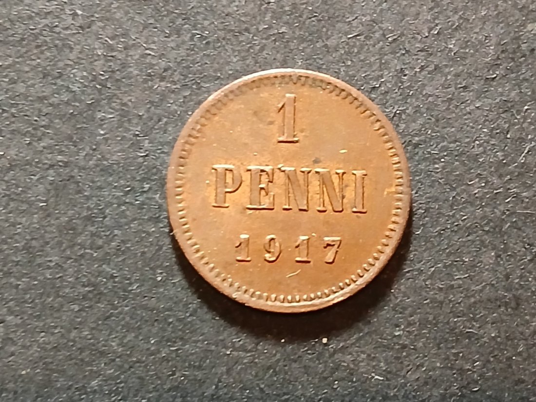  Finlândia - 1 Penni 1917   