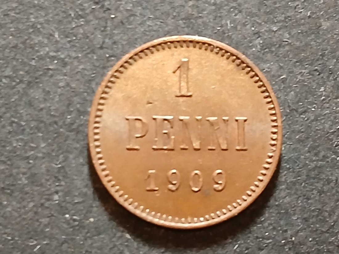  Finlândia - 1 Penni 1909   