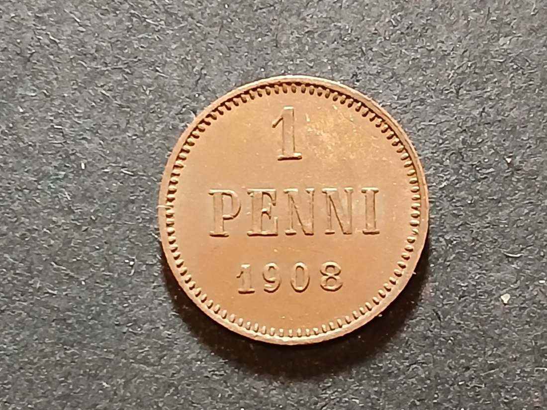  Finlândia - 1 Penni 1908   