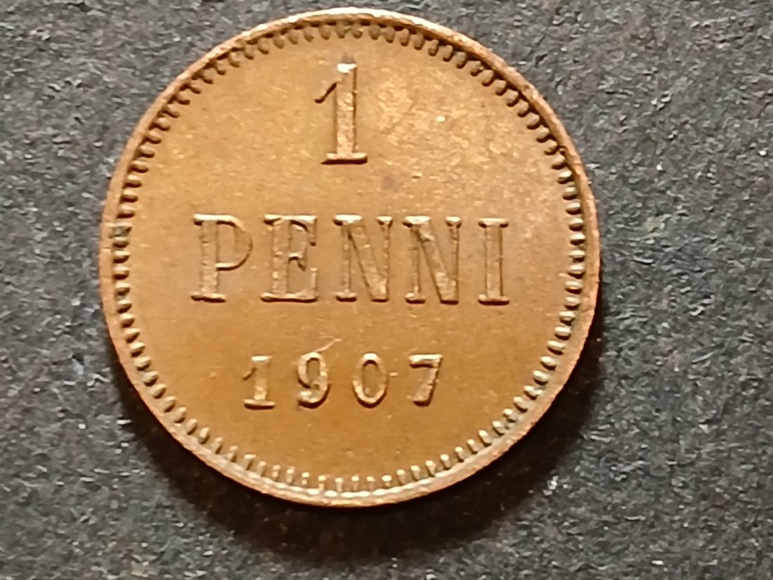  Finlândia - 1 Penni 1907   