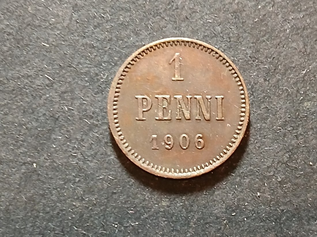  Finlândia - 1 Penni 1906   