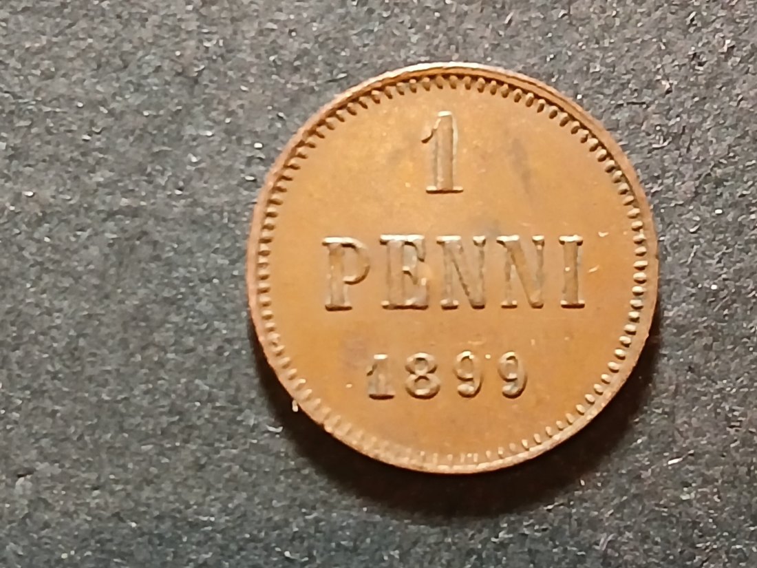  Finlândia - 1 Penni 1899   