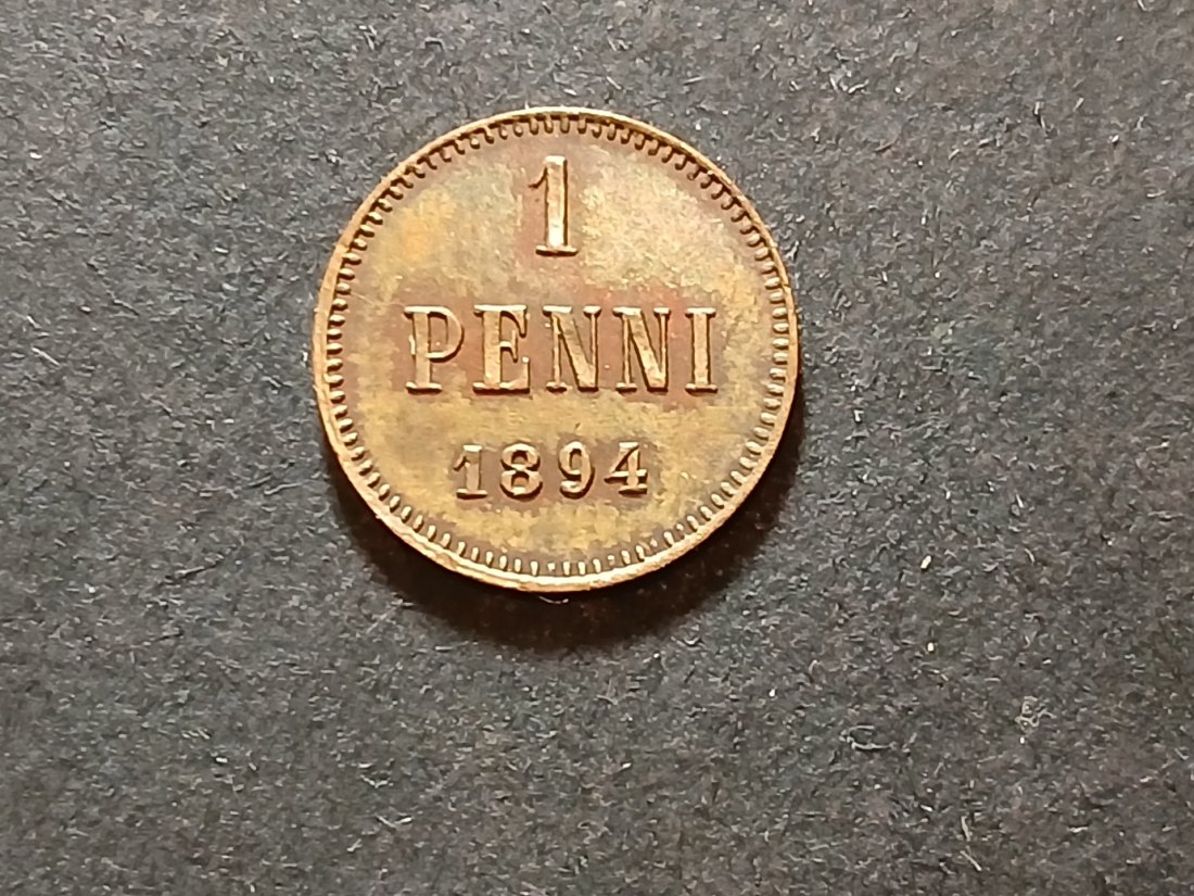  Finlândia - 1 Penni 1894   