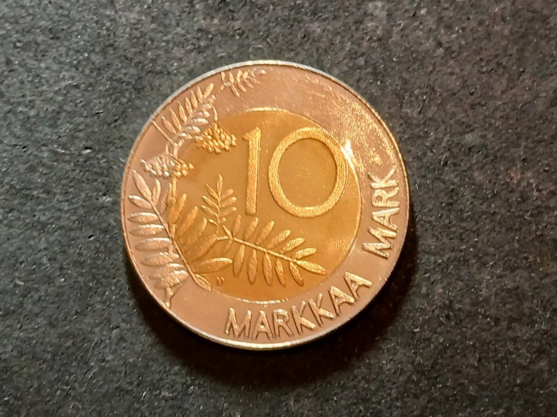  Finlândia - 10 Markkaa 1995   