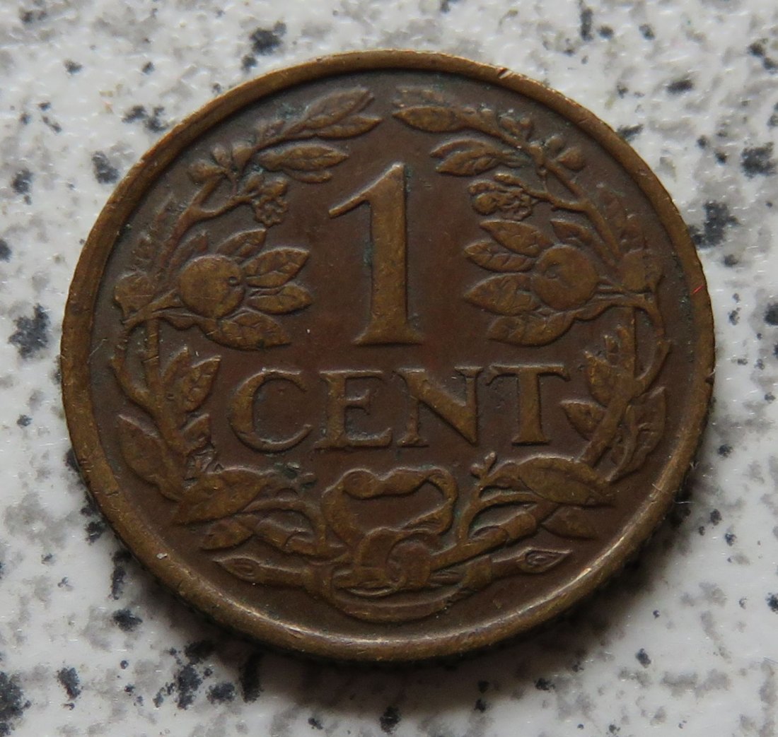  Curacao 1 Cent 1947   