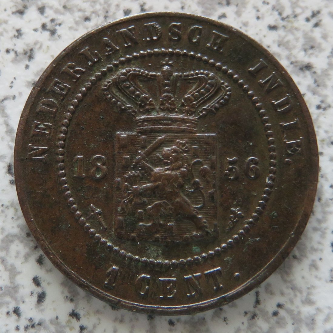  Niederländisch Indien 1 Cent 1856   