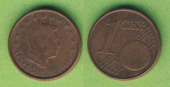  Luxemburg 1 Cent 2006   