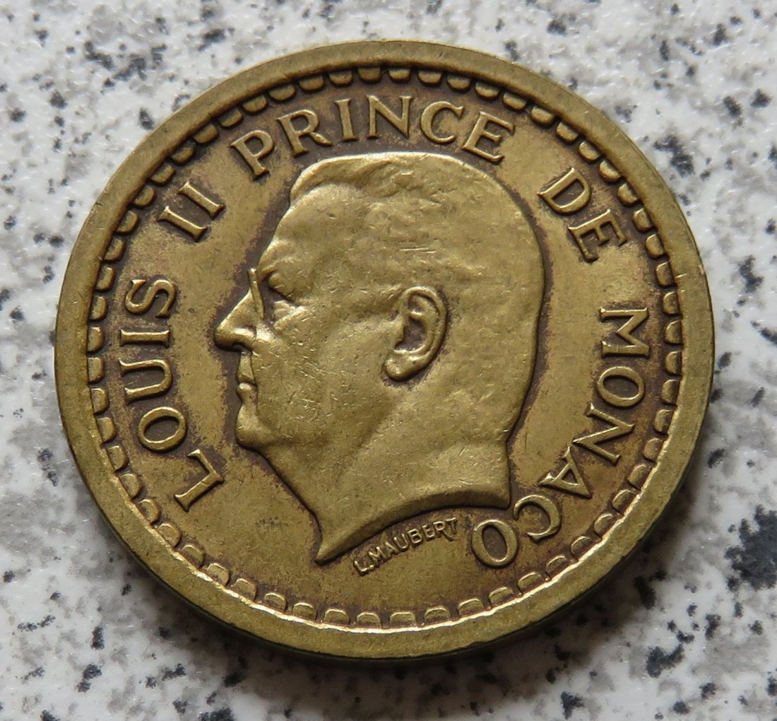  Monaco 2 Francs 1945   