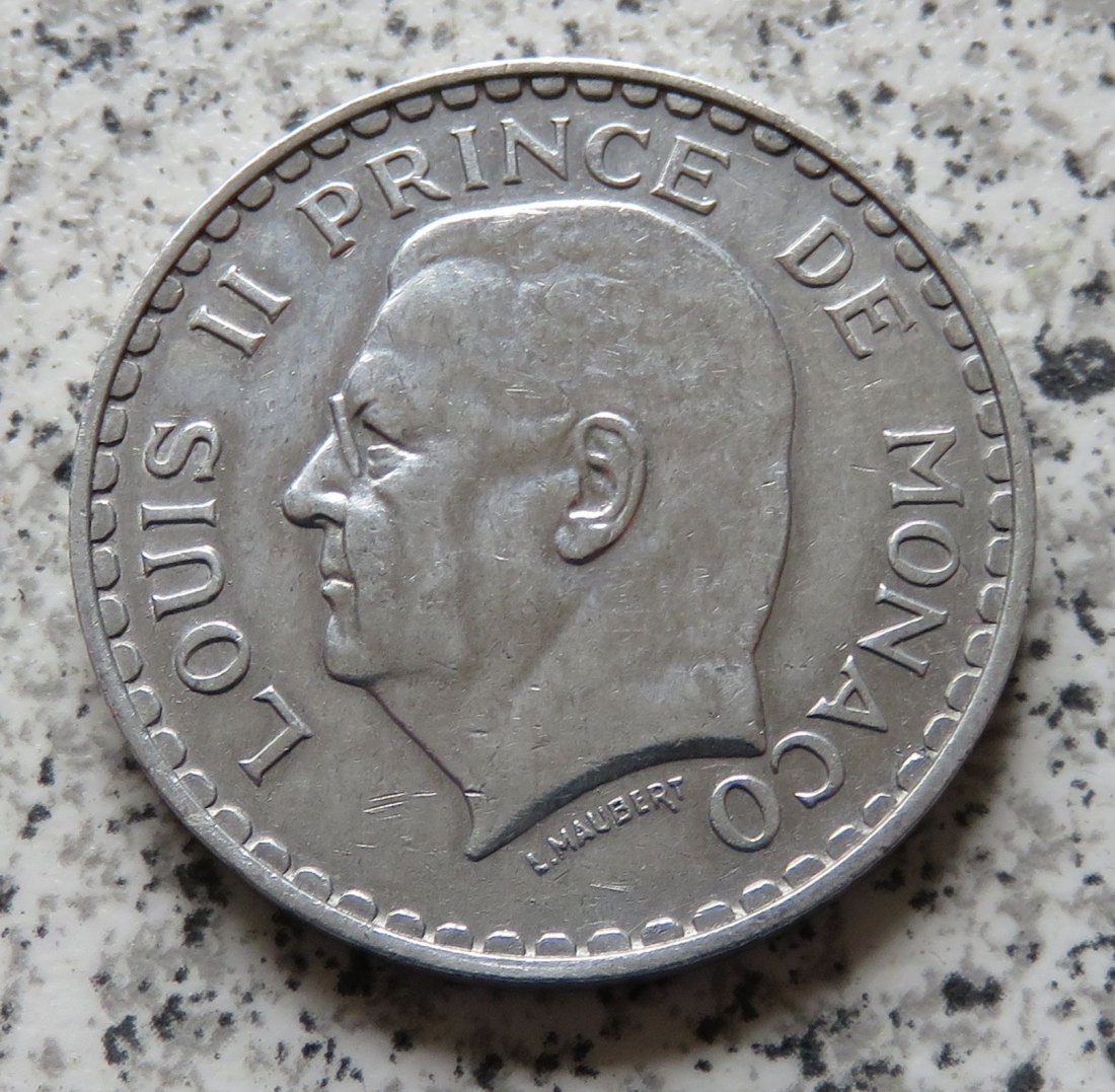  Monaco 5 Francs 1945   