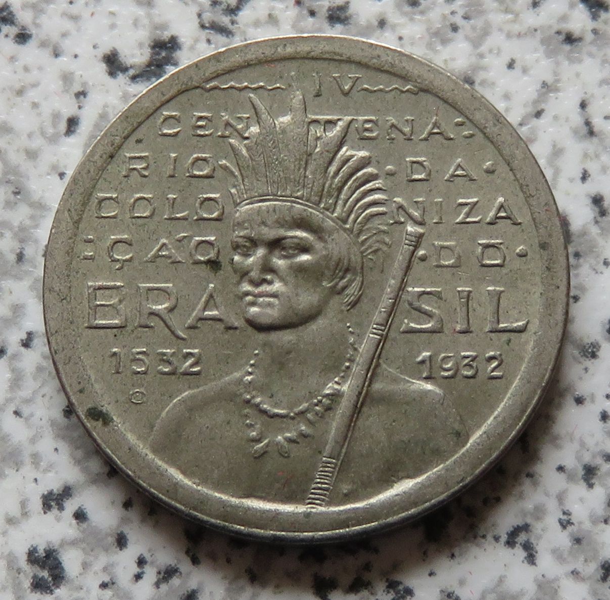  Brasilien 100 Reis 1932   